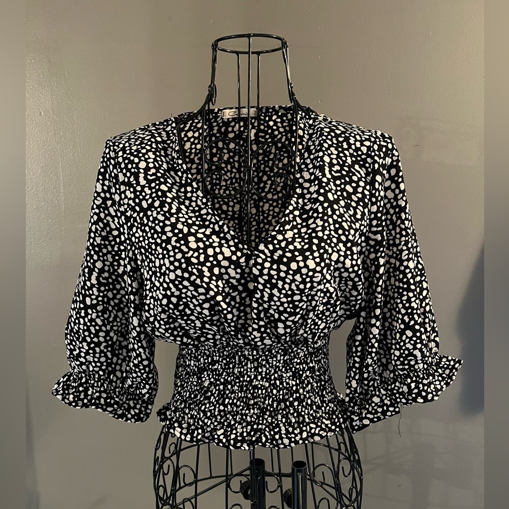 Black and White Top